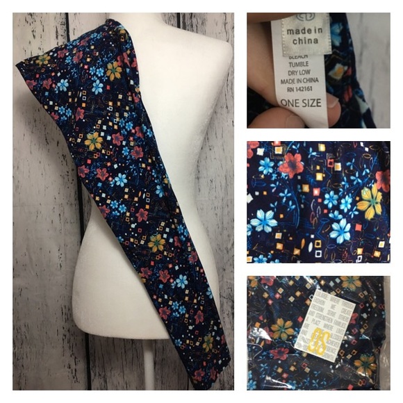 Jumpsuits | Lularoe Llr Os Leggings Nwt 